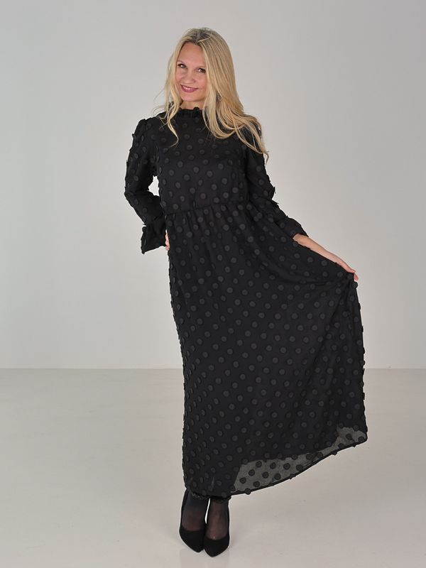 Sina elegant svart festklänning 