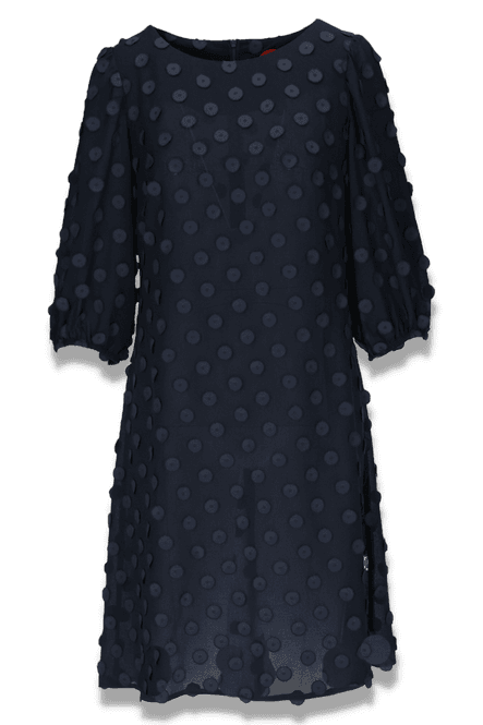 Huvudbild Janny blå festklänning 