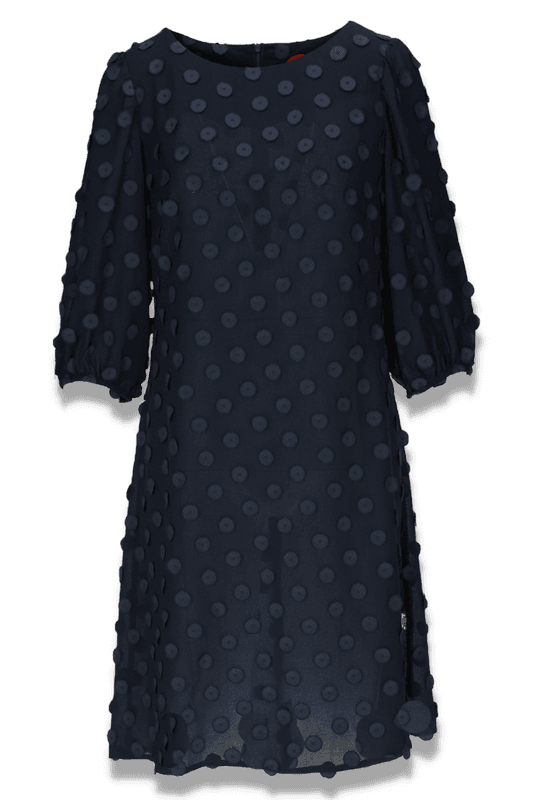 Janny blå festklänning 