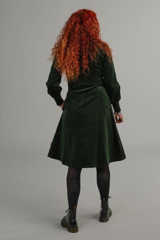 Gabrielle kombogrön klänning