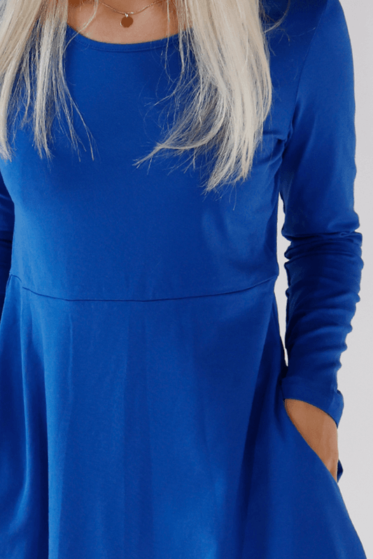 Siren kungsblå basklänning