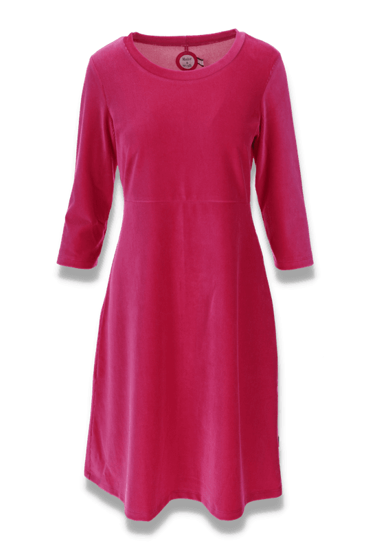 Elli klänning babycord pink