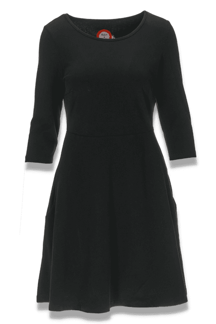 Huvudbild Aurora svart basklänning