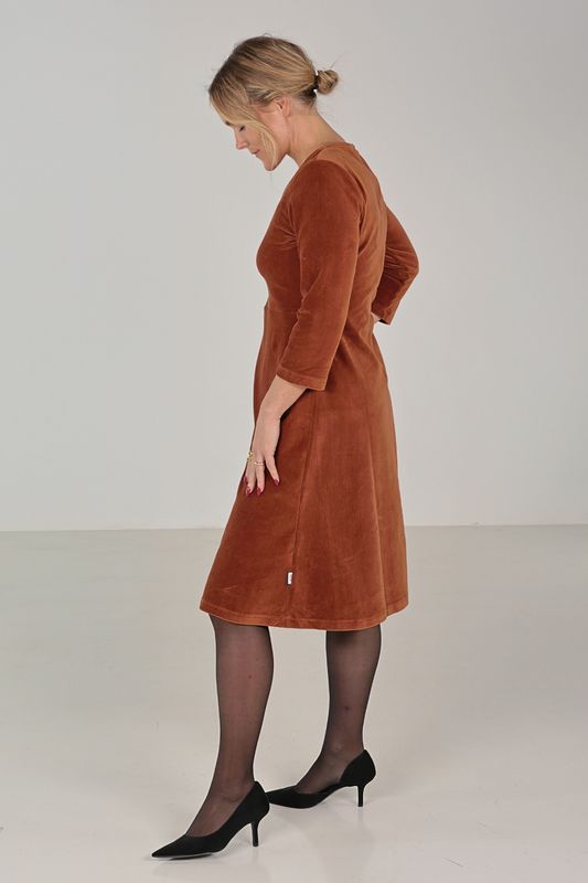 Elli klänning nugat babycord 