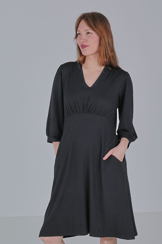 Michela svart klänning