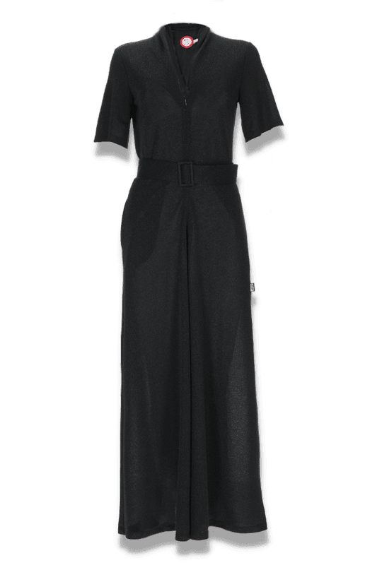 Vera svart glitter jumpsuit