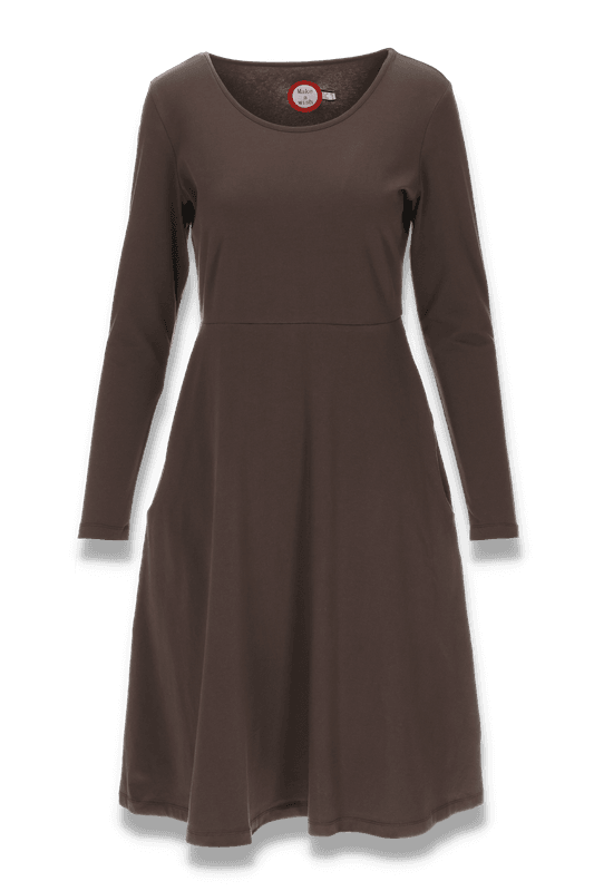 Siren brun basklänning