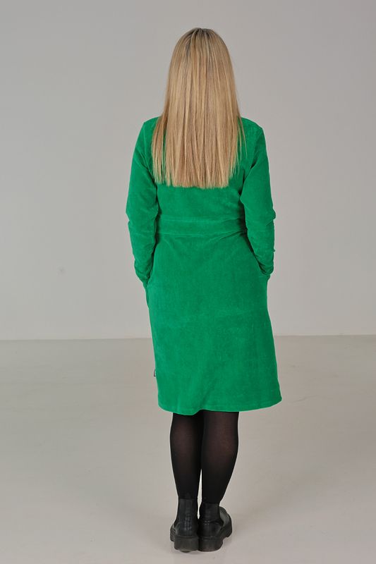 Elsi grön basklänning