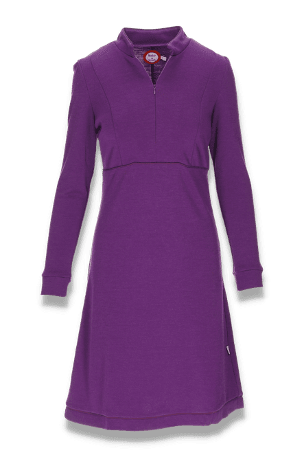 Huvudbild Tale purple elegant ullklänning 